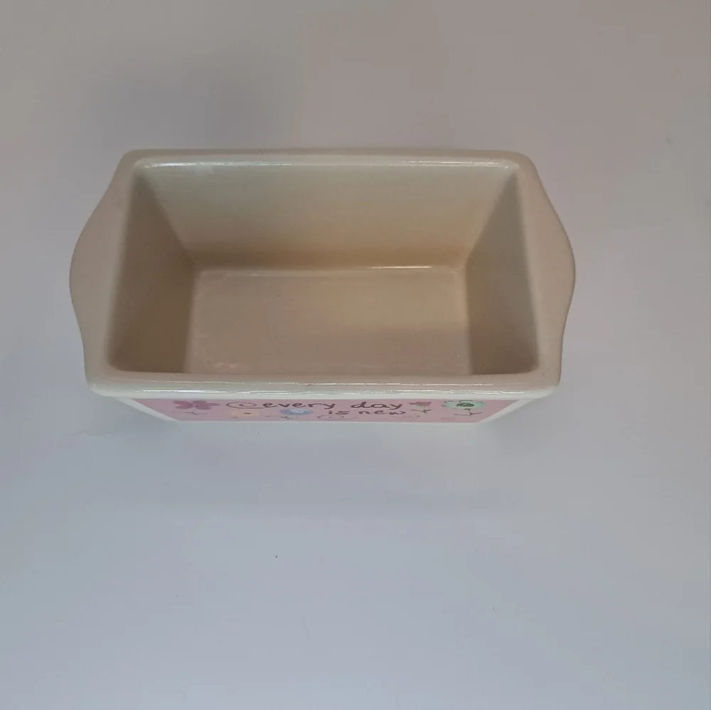 NANTUCKET Mini Loaf Bread Stoneware Baking Dish 